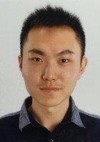 A photo of Zhupeng, a tutor from Beijing Technology and Business University