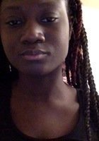 A photo of Amina, a tutor from George Washington University