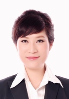 A photo of Huijuan, a tutor from Hebei Medical University