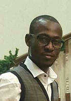 A photo of Kouame, a tutor from Cuyahoga Community College District