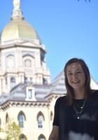 A photo of Allison, a tutor from University of Notre Dame