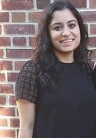 A photo of Sonia, a tutor from Johns Hopkins University