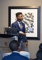 A photo of Obeng, a tutor from Rensselaer Polytechnic Institute